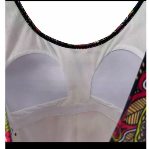 Nicole Miller Women's 3X One Piece Swimsuit Retro Floral Paisley Print Vacation - Picture 6 of 11